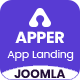 APPER – App Landing Page Joomla 4 Template - ThemeForest Item for Sale