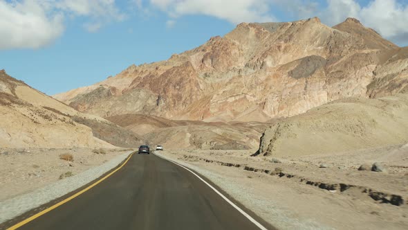 Road Trip To Death Valley Artists Palette Drive California USA