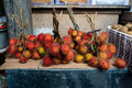 Fresh rambutan fruit sold at the market in daylight - PhotoDune Item for Sale