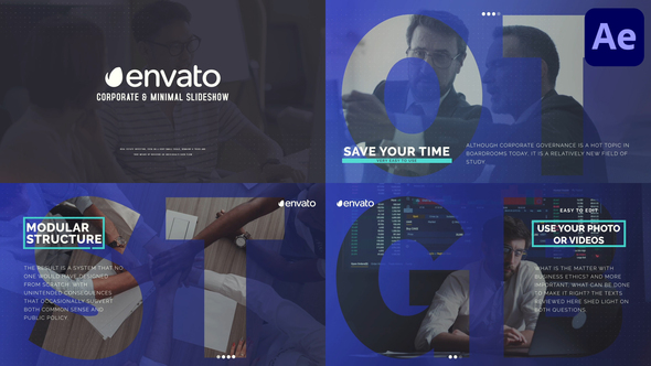 Corporate & Minimal Slideshow for After Effects alt