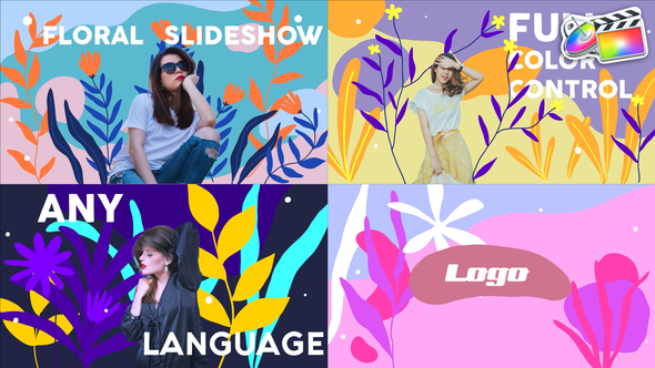 Floral Slideshow | FCPX alt