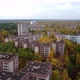 Aerial View of an Abandoned Soviet Residential Area in Pripyat - VideoHive Item for Sale