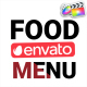 Modern Restaurant Food Menu Thumbnail