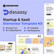 Dasaasy - SaaS & Startup Elementor Template Kit - ThemeForest Item for Sale