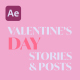 Valentine's day Stories and Posts - VideoHive Item for Sale