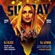 Sunday Party Flyer - GraphicRiver Item for Sale