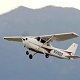 Light Aircraft Flies