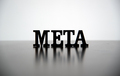 META spelled out in silhouette - PhotoDune Item for Sale