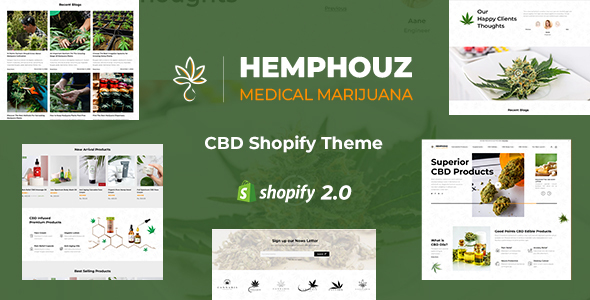 Hemphouz - Medical Marijuana Shopify Theme