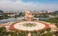 Aerial view of Putra Mosque and Putra Square - PhotoDune Item for Sale