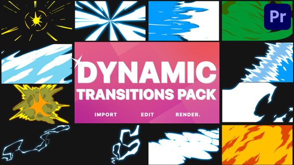 Dynamic Transitions | Premiere Pro MOGRT