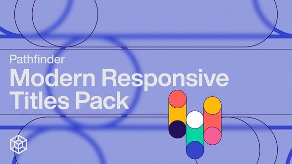Pathfinder - Modern Responsive Titles Pack