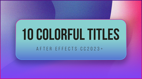 10 Colorful Titles alt