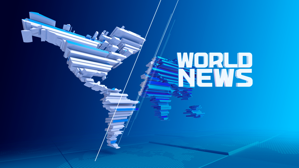 World News 3D intro opener