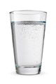 Glass of sparkling water isolated white. - PhotoDune Item for Sale