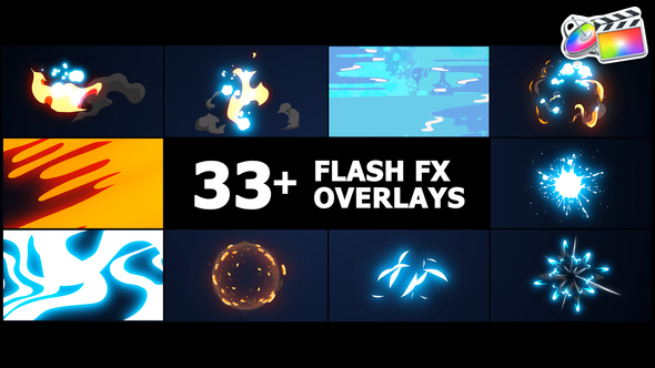 Flash FX Overlay Pack | FCPX alt
