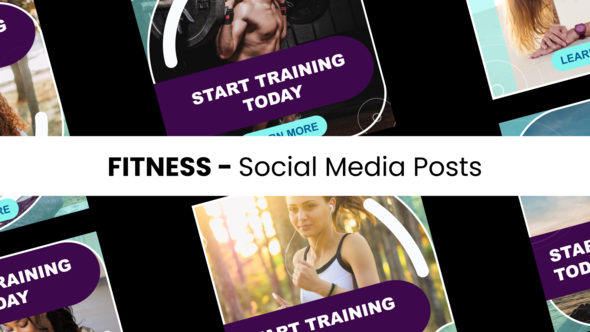 Fitness - Social Media Posts