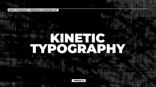 brush kinetic typography free download after effects template
