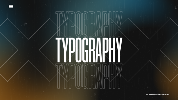 Typography Intro alt