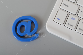 marketing and internet email communication concept.