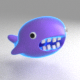 Cute Cartoonish Whale - 3DOcean Item for Sale