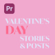 Valentine's day Stories and Posts - VideoHive Item for Sale
