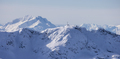 Whistler Peak Ski Resort Viewed from Blackcomb Mountain. Winter Season - PhotoDune Item for Sale