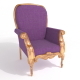 Armchair Classy - 3DOcean Item for Sale