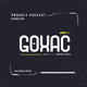 Goxac | Futuristic Font - GraphicRiver Item for Sale