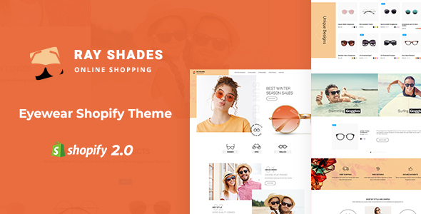 Rayshades - Tema de Shopify para la tienda online de anteojos