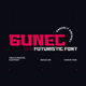Gunec | Futuristic Font - GraphicRiver Item for Sale