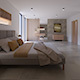 Bedroom Interior 02 3D Model - 3DOcean Item for Sale