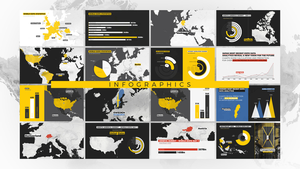 World Map Pro - Infographics