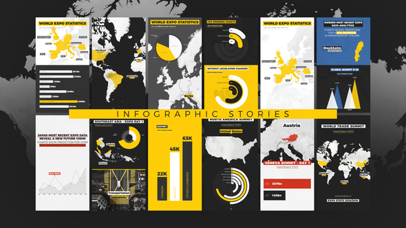 World Map Pro - Infographic Stories