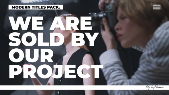 Modern Titles - FCPX alt