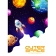 Rocket Spaceship in Outer Space Vector Background - GraphicRiver Item for Sale