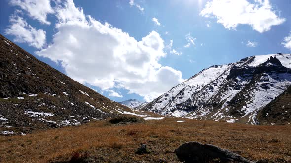 Timelapse of a Mountainous Area