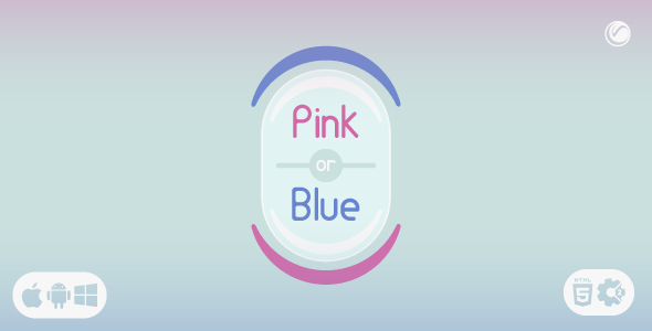 Pink or Blue | HTML5 Construct Game