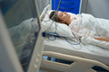 Patient recovering in intensive care in hospital - PhotoDune Item for Sale