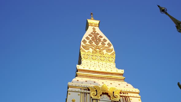 Wat Phra That Phanom Temple in Nakhon Phanom Province,Thailand alt