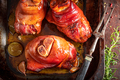 Grilled ham hock as regional dish in Bavaria. - PhotoDune Item for Sale