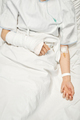 Woman With Arm In Cast And IV Line - PhotoDune Item for Sale