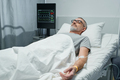 Mature Man In Hospital Bed - PhotoDune Item for Sale