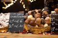 "Gentse sneeuwballen" - typical Belgium candies at the Christmas market - PhotoDune Item for Sale