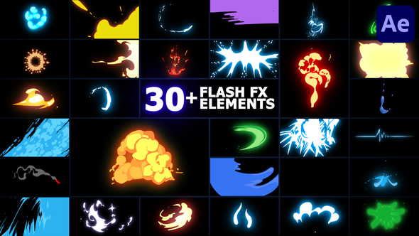 Flash FX Elements Pack | After Effects alt