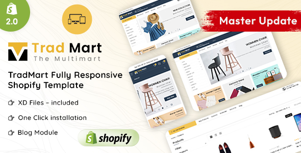 Tradmart – Shopify 2.0 MultiPurpose Responsive Theme