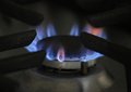 Gas flame on a stove top - PhotoDune Item for Sale