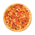 Pizza pepperoni isolated on white background. - PhotoDune Item for Sale