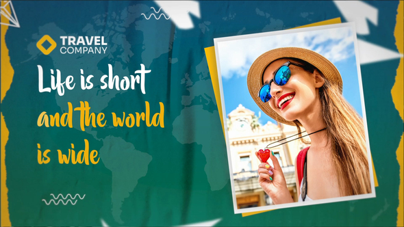 Travel Promo Slideshow MOGRT