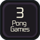 3 Pong Games Bundle | HTML5 Construct Games - CodeCanyon Item for Sale